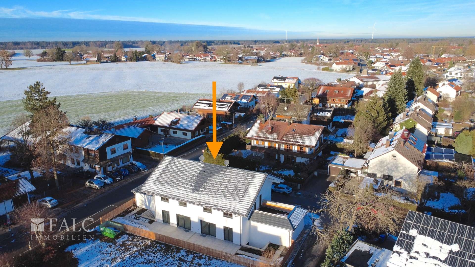 Drohne DHH mit Umgebung